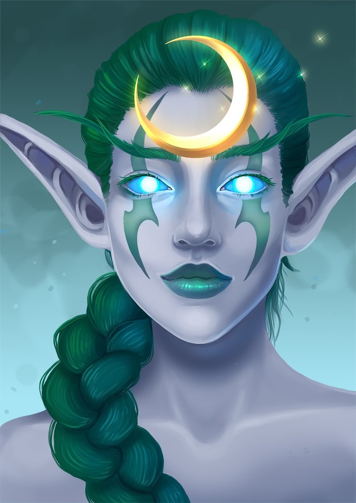 Жрица Элуны.