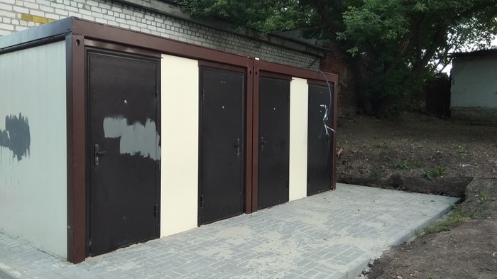Toilets with peepholes installed in Kursk Dzerzhinsky Park - My, Kursk, Toilet, The park
