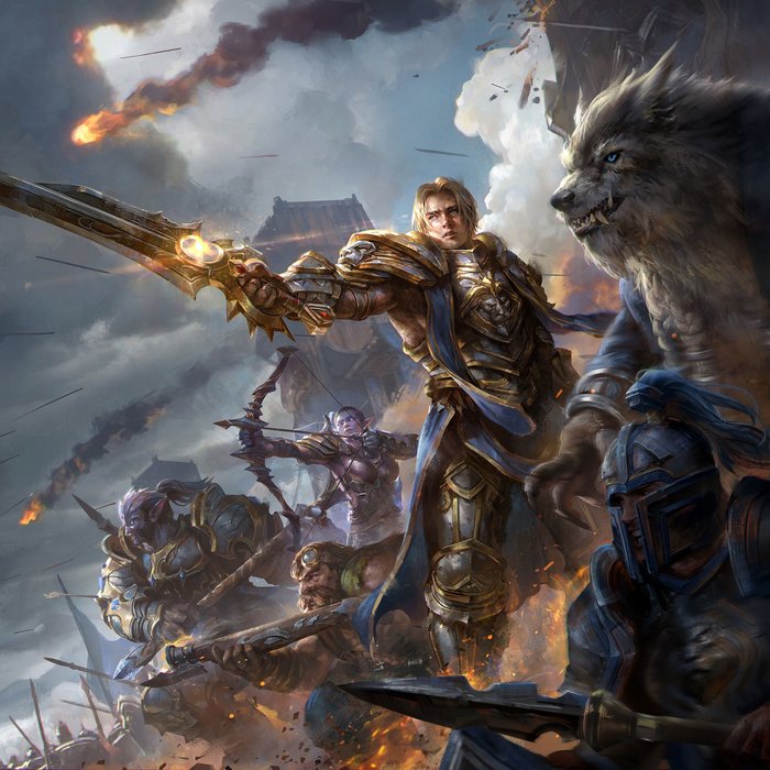 For Alliance - Art, Jeremy Chong, Wow, World of warcraft, Warcraft, Anduin Rinn