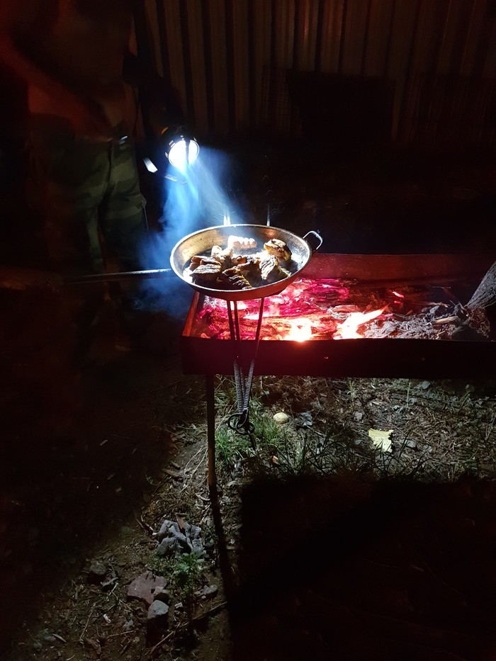 UFO - My, The photo, Frying, UFO, Pan, Food, Brazier