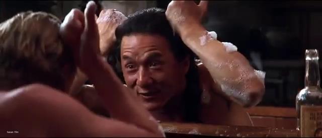 The drinking game from the movie Shanghai Noon - My, , Shanghai Noon, Jackie Chan, , Drinking game, Video, Longpost