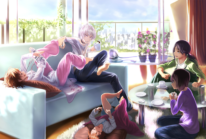 And dream...) - Anime, Anime art, To Aru Majutsu no Index, Accelerator, Last Order, , 