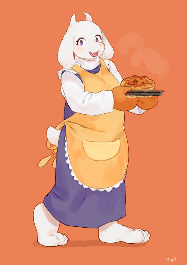 Mama - Inax, Washletmskm, Washlet_mskm, Toriel, Undertale, Арт