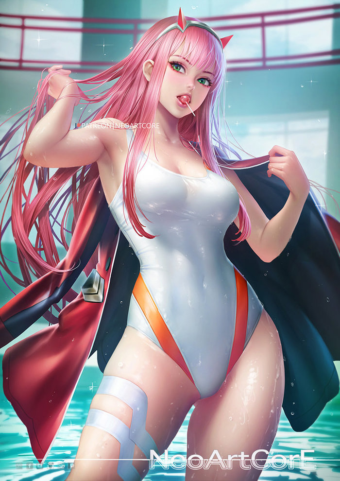 Zero-two - Deviantart, Art, Drawing, Anime art, Darling in the Franxx, Zero two, Neoartcore