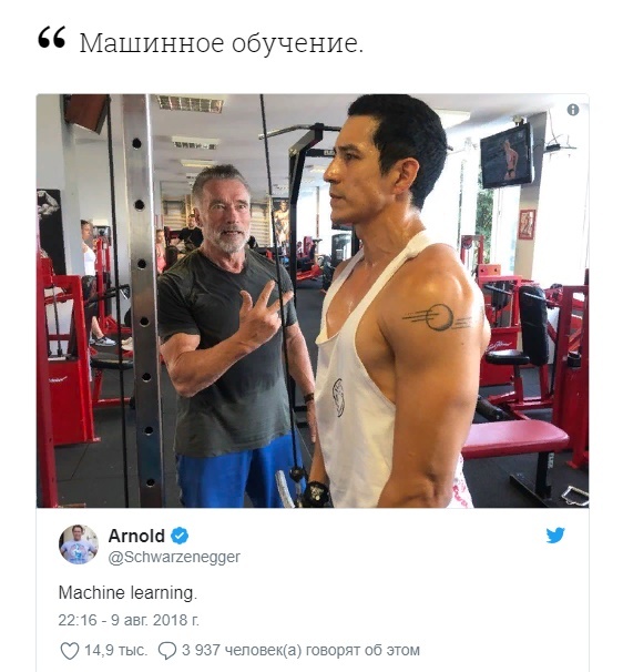 Arnold Schwarzenegger is the personal trainer of his successor.. - Linda Hamilton, Arnold Schwarzenegger, Terminator, 2018, Premiere, Twitter
