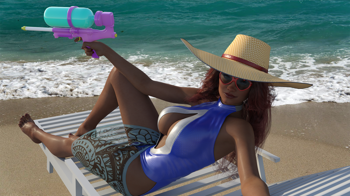 Pool Party Miss Fortune