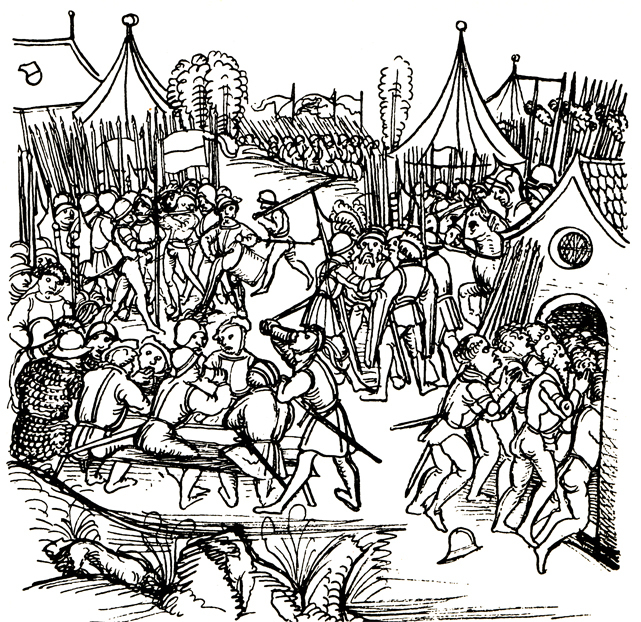 The life of a soldier in a medieval army - League of Historians, , 15th century, Longpost, Army