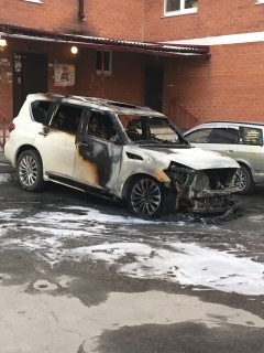 In Shelekhov burned the car of the mayor of the city - Politics, Incident, Car, Auto, Arson, Mayor