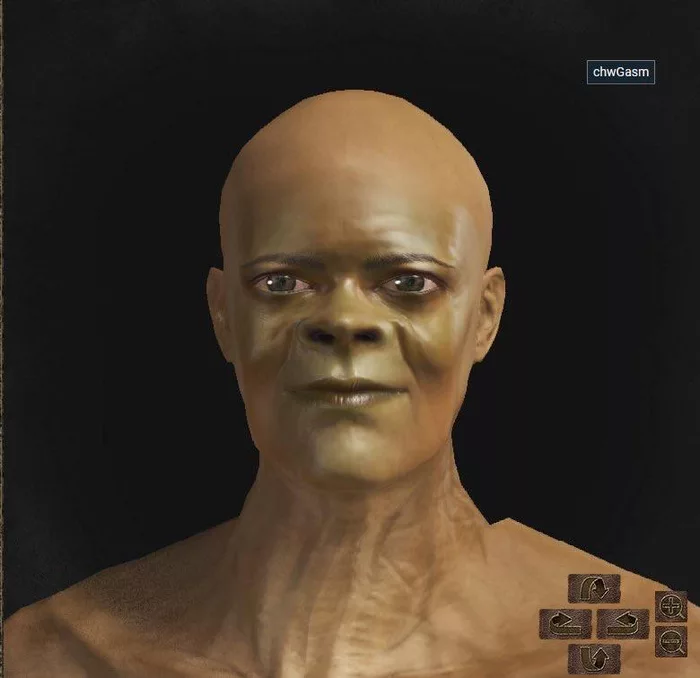 - I tried to make Shrek in DS3, but it turned out to be Samuel L. Jackson - Dark souls 3, Shrek, 9GAG