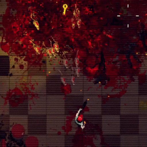 If Hotline Miami was an action horror about zombies, mutants, secret corporations and genetic experiments... - My, Overview, Game Reviews, Horror game, Indie Horror, Games, Indie game, Hotline miami, GIF, Longpost