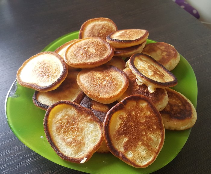 Delicious pancakes. - Food, My, Recipe