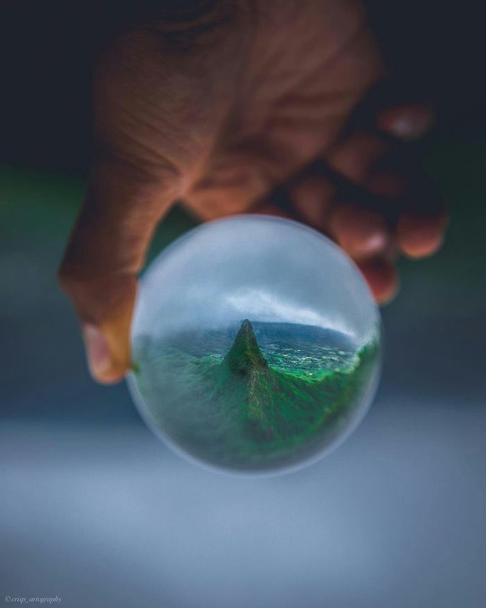 The whole world - Ball, Glass, The photo