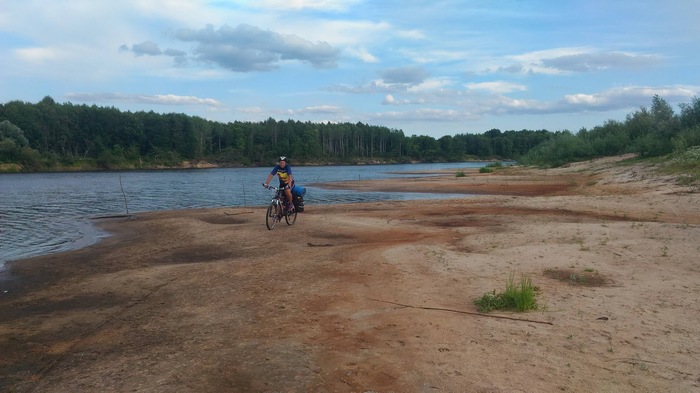 Пляжный отдых в марийском лесу или “долгая дорога в дюнах”. Марий Эл 12-19 августа 2018г. Часть 1. Путешествия, Туризм, Поход, Путешественники, Велосипед, Велосипедист, Путешествие по России, Длиннопост