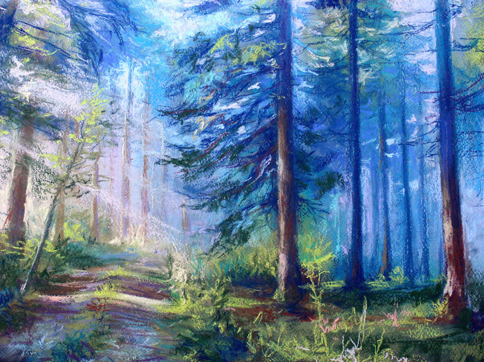 Дорога через лес