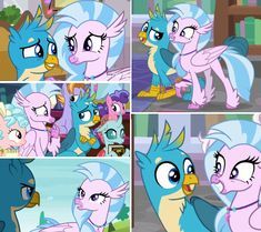 I think this shipping is slowly becoming canon. - My, Gallus, Silverstream, My little pony, Shipping