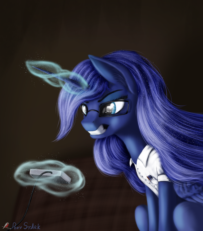 Angry Video Game Luna