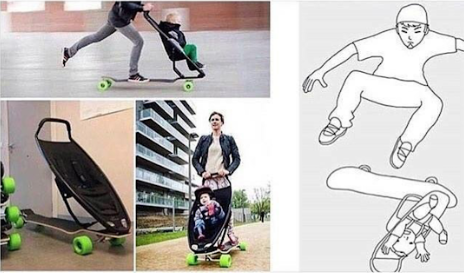 Kidflip! - Baby carriage, Skate, Children, Flip, Kid, Trick