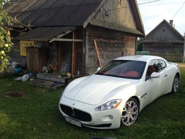 Когда у тебя Maserati но он у бабушки в деревне. - Maserati, Деревня, Авто