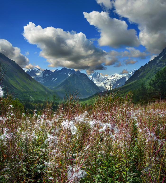 What are clouds made of? - My, The mountains, Autumn, Blooming Sally, Clouds