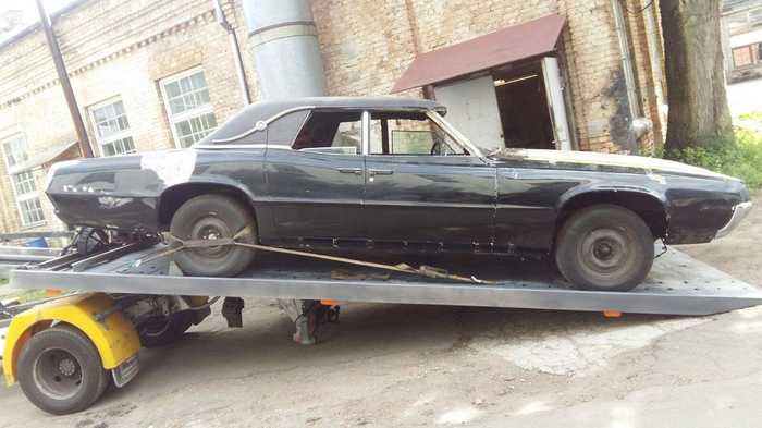 Реставрация автомобиля Ford Thunderbird 67 картинки Реставрация автомобиля Ford Thunderbird 67 картинки