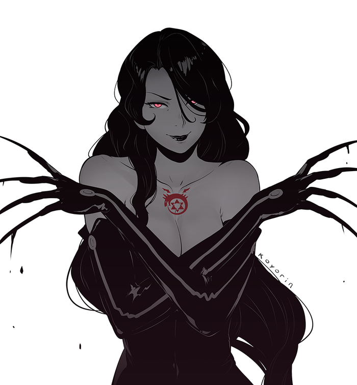 Lust DeviantArt, , , Anime Art, Fullmetal Alchemist, Lust, Koyorin