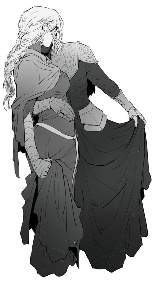 Yuria and Fire keeper - , Dark souls, Dark souls 3, Yuria of Londor, Fire keeper, Games, Art