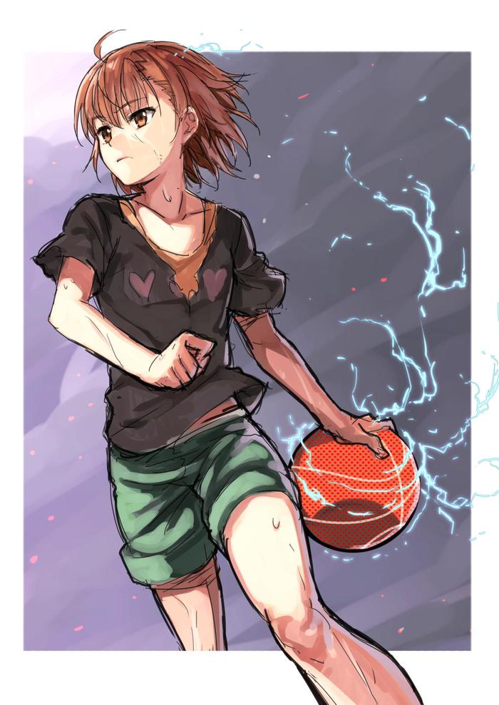 Let's play? - Anime, Anime art, To Aru Majutsu no Index, Misaka mikoto