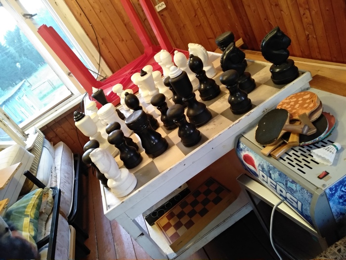 Slightly unusual chess - The size, Chess