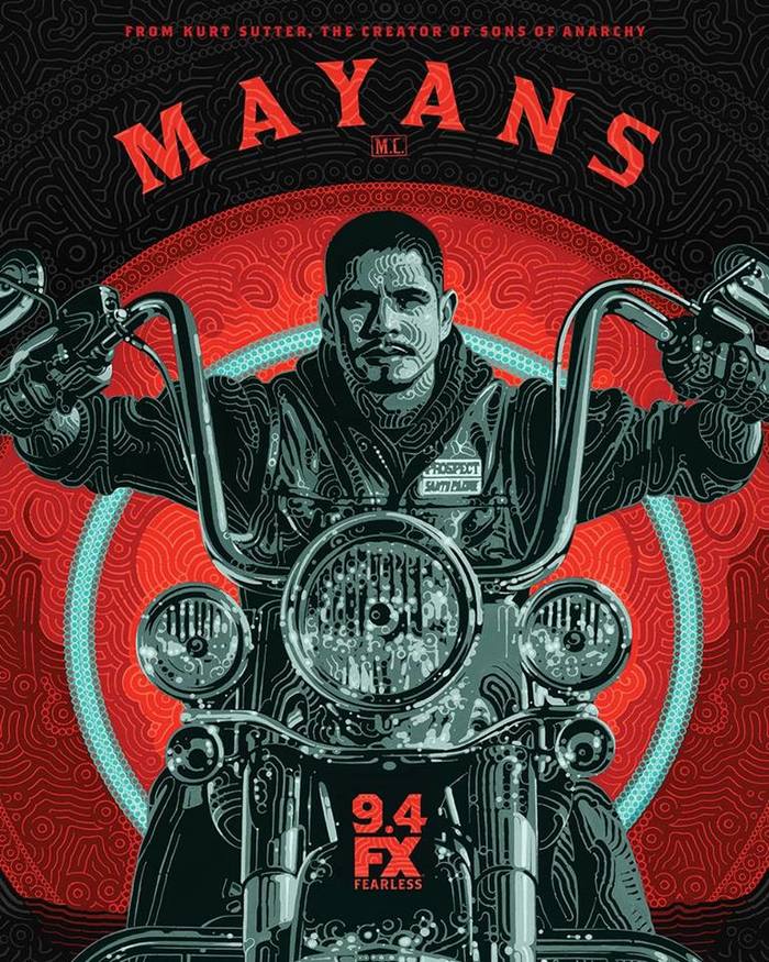 The series Mayans (Mayans, Maya MS) - My, Review, , Sons of Anarchy, , Bikers, Bandits, Motorcycle Club, Longpost, Motorcyclists