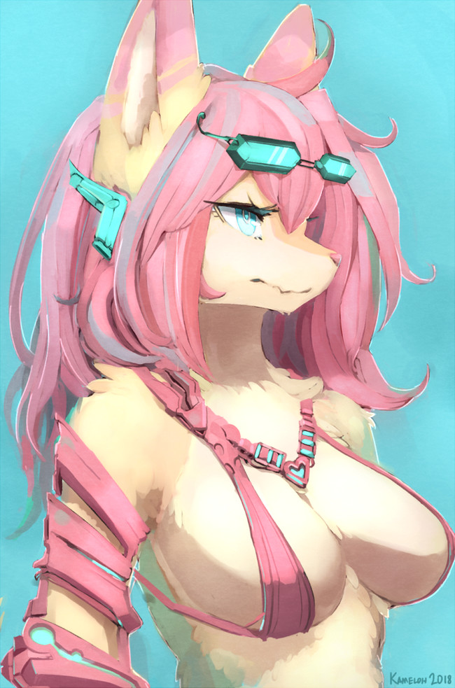 Dissatisfied faces - NSFW, Furry, Art, Furotica, Kameloh, Swimsuit, Longpost