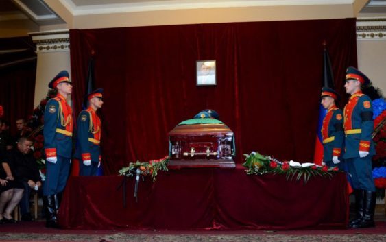 В Донецке началась церемония прощания с Александром Захарченко