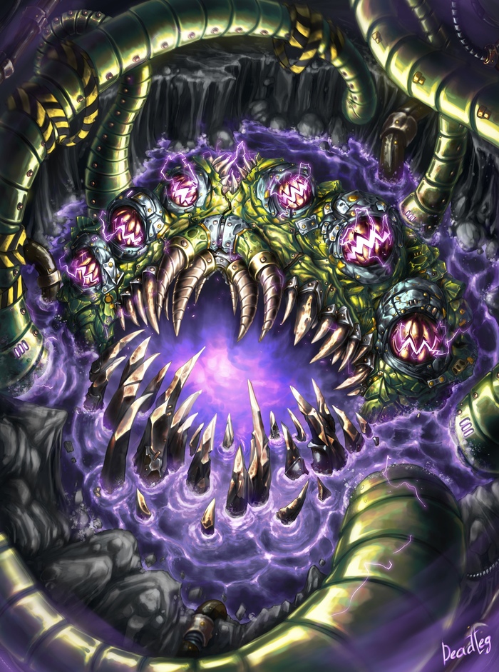 Йогг-Сарон. Автор: Олег Булатников.