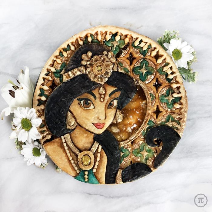 Pie Princess Jasmine - The photo, Food, Pie, Aladdin, Jasmine, beauty, Yummy, Reddit, Princess jasmine