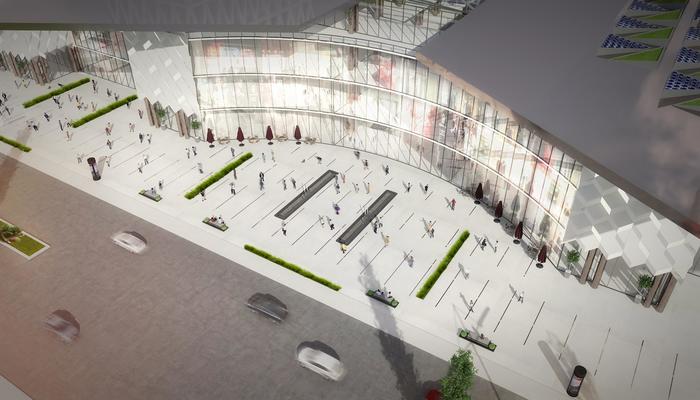 Tashkent DiamondMall Архитектура, Ташкент, Узбекистан, Строительство, Концепт, Длиннопост, Видео