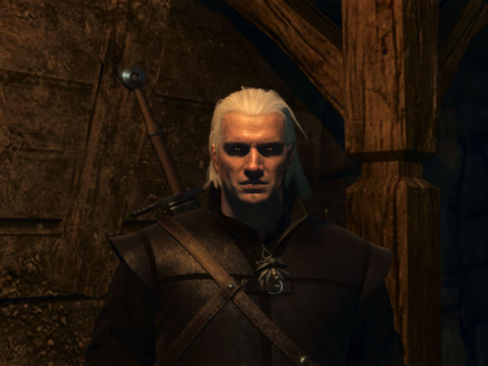 Henry Cavill as Geralt - Henry Cavill, Geralt of Rivia, Witcher, Netflix, Art, Serials, Superman