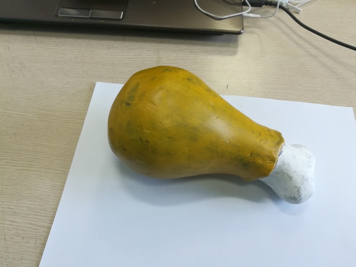 Куриная ножка Куриная лапка, Своими руками, Мастер-класс, Рукоделие с процессом, Даня привет, Подарки, Папье-маше, Длиннопост