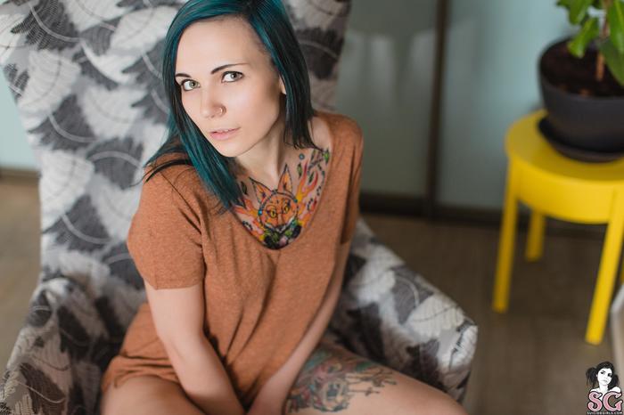 Ivylina - NSFW, Ivylina, Suicide Girls, Красивая девушка, Сиськи, Попа, Длиннопост