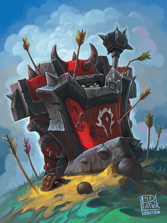 "Глухая оборона" от автора Patrik Bjorkstrom.