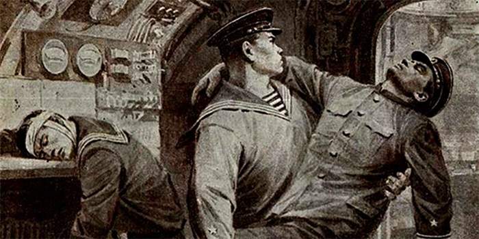 M-32 and the feat of Nikolai Pustovoitenko. - The Great Patriotic War, Sergeant Major, , Submarine, , Feat, 1942, Longpost