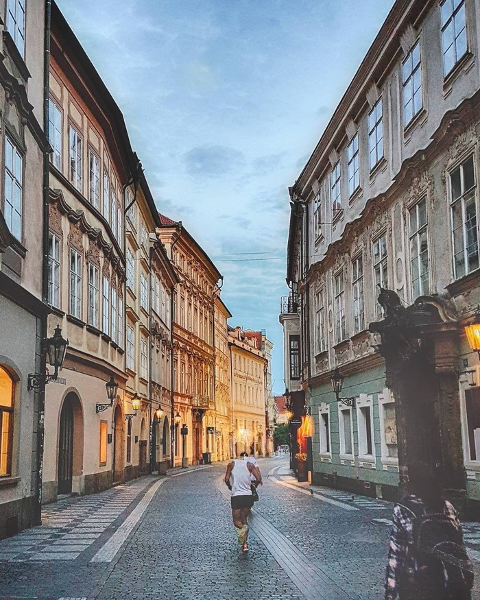 Prague, Czech Republic - My, Beginning photographer, Prague, Czech, Town, dawn