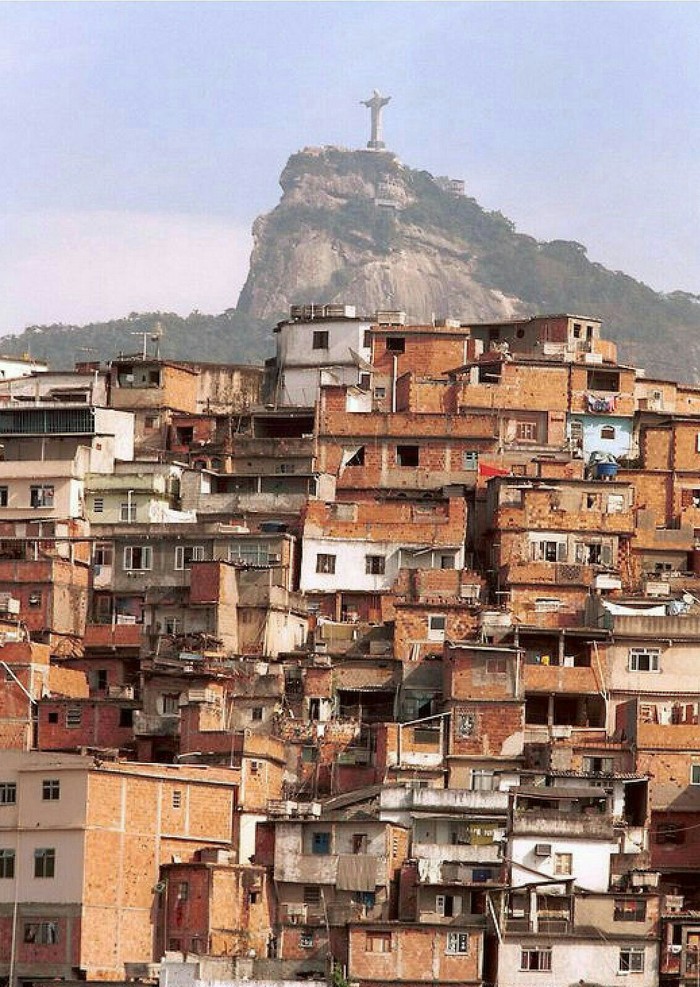 Slums of Rio. - Interesting, beauty, Rio de Janeiro, Brazil, The photo, Slum, Unusual