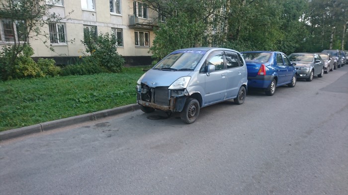Auto repair in the yard - My, Auto, Auto junk, Saint Petersburg, Parking