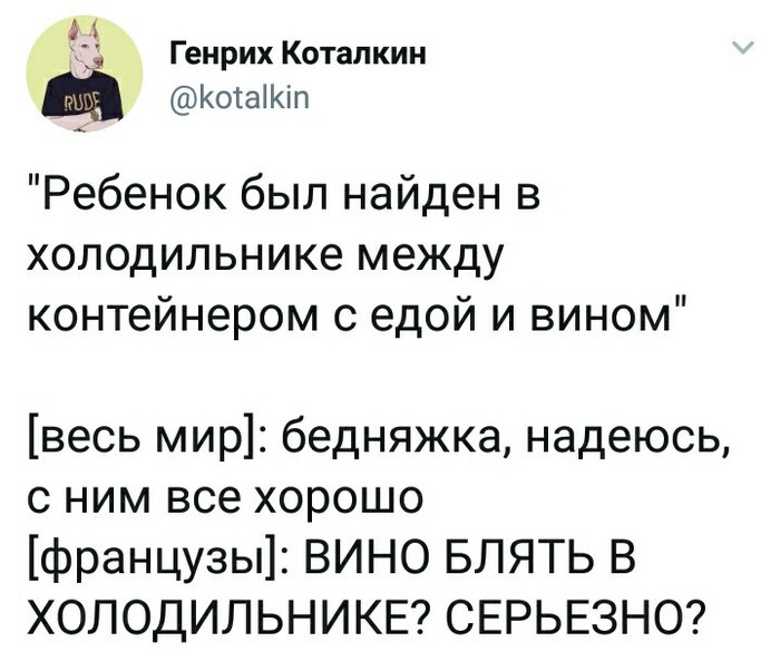 Побойтесь Диониса! - Французы, Холодильник, Вино