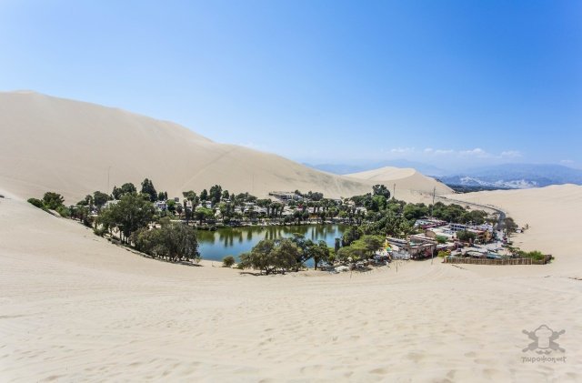 Huacachina - an amazing oasis in Peru - Desert, Interesting, Oasis, Longpost