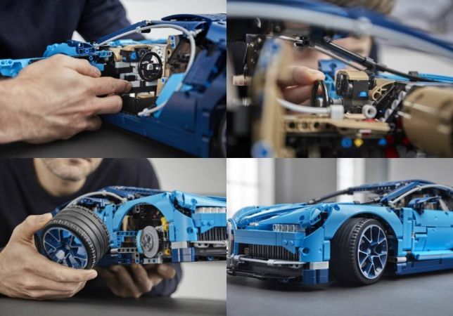 42083 Bugatti Chiron - LEGO, LEGO technic, LEGO 42083, Bugatti Chiron, Видео, Длиннопост