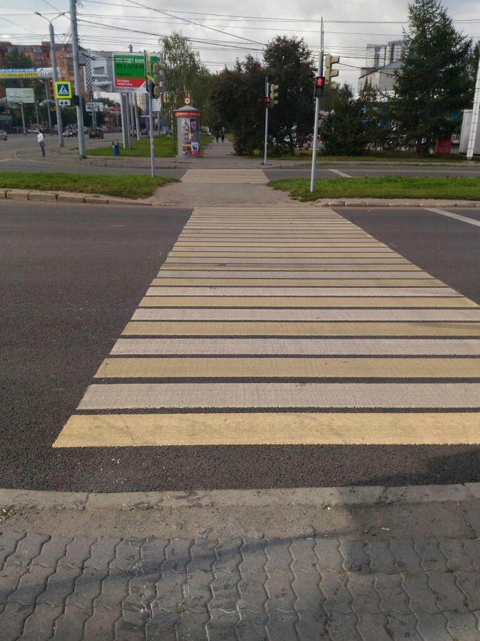 Perfectionist hell - My, Rukozhop, Perfectionism, Chelyabinsk, Crosswalk