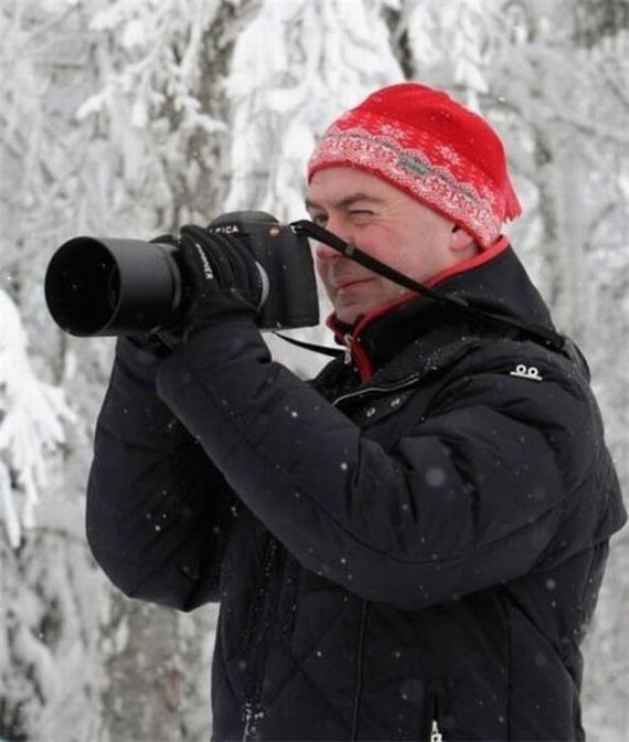 Today is the birthday of a famous photographer and blogger. Wishes in the comments - Dmitry Medvedev, Birthday, Longpost