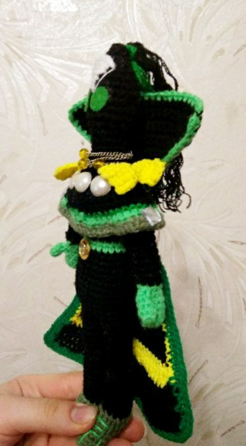 The most powerful mage from Dota2 - Rubik)) - My, Dota 2, Amigurumi, Handmade, Fantasy, Author's toy, Inspiration, Longpost, 