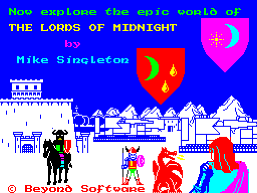 The Lords of Midnight 1984,  , -, Zx Spectrum, , , 
