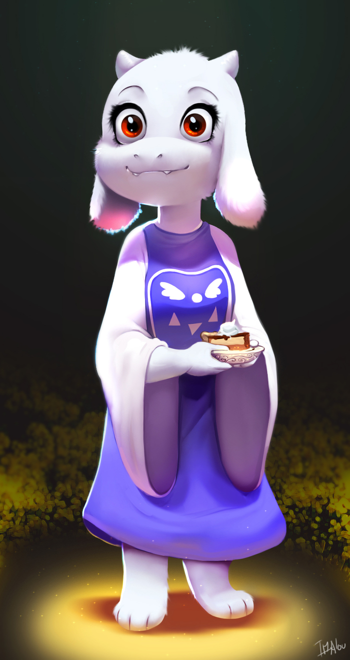 Молодая Ториэль - Undertale, Игры, Арт, Toriel, Imalou